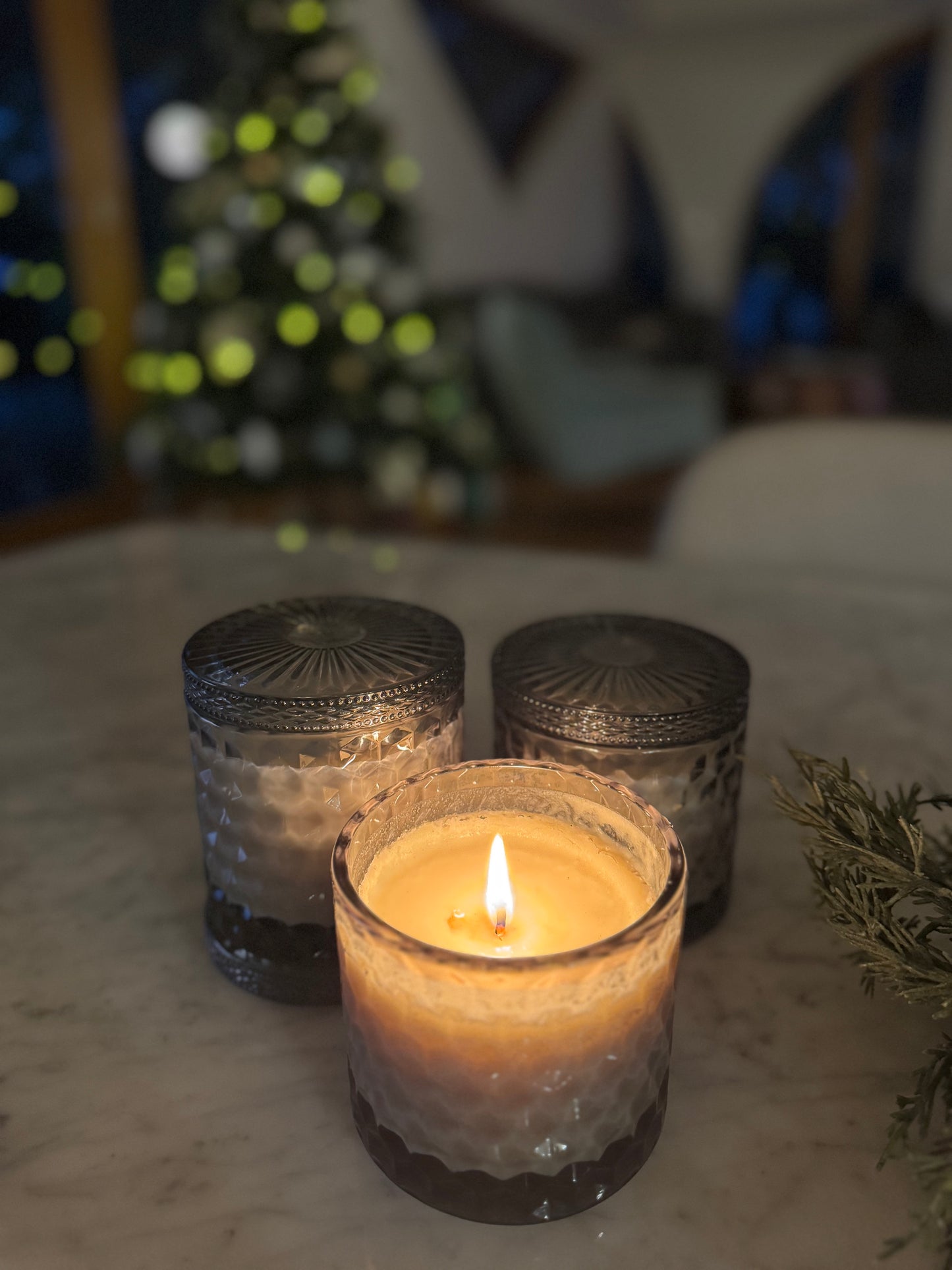 Christmas Candle - Rum and Gingerbread